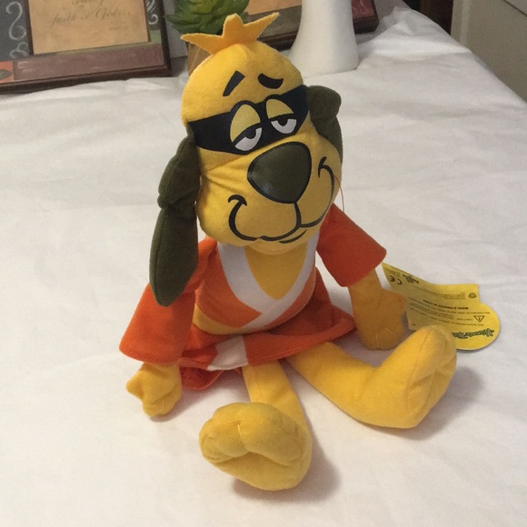 Genuine Hanna-Barbera “Hong Kong Phooey” new with tags martial arts plush dog - Picture 16 of 16